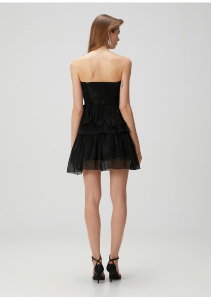 Audrey Siyah Mini Kokteyl Elbise fırsatları