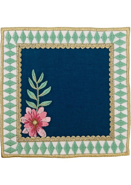 Yeşil Damalı Dore 2'li Kokteyl Peçetesi fırsatları