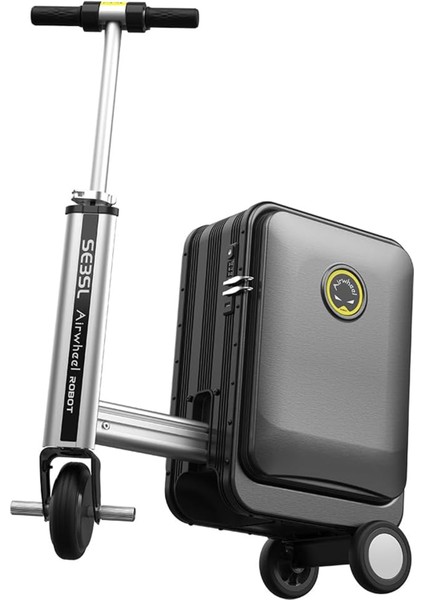 SE3SL Siyah Kabin Boy Elektrikli Binilebilir Scooter Valiz