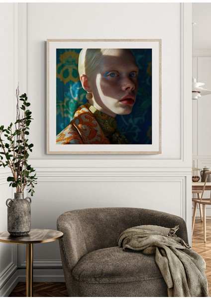 Tatiana By Jean S. Partre Fine Art Baskı 70X70 cm fırsatları