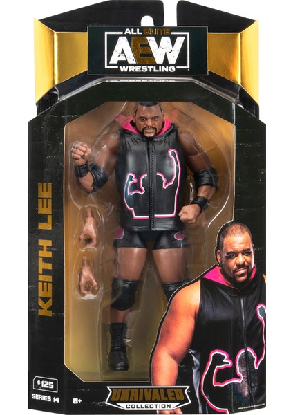 All Elite Wrestling Karakterleri Model Aksiyon Figürler S14 Keith Lee 125 Karakter Figür Oyuncak indirimleri