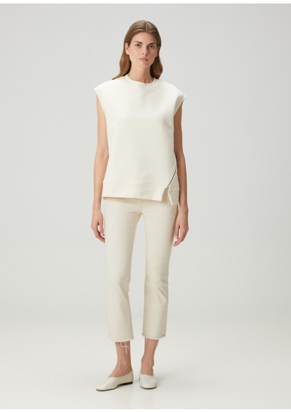 Nila Relaxed Fit Krem Atlet fiyatları