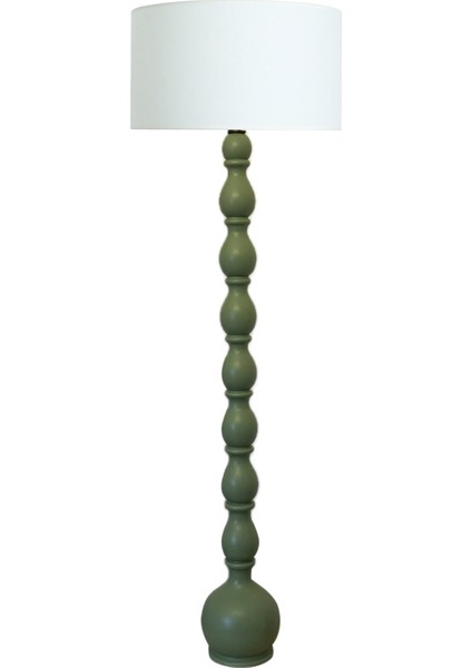 Capri Mint Yeşil Ahşap Lambader