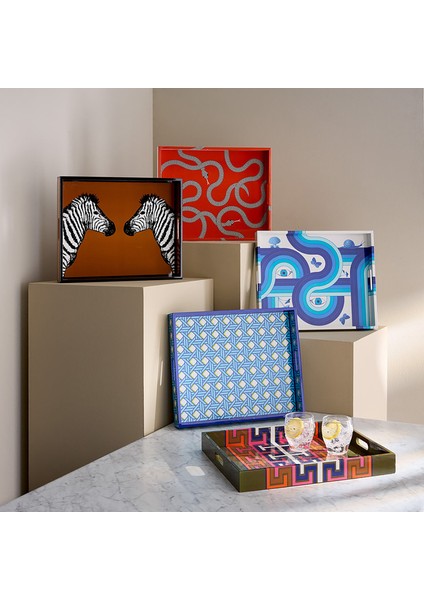 Zebra Desenli Tepsi fiyatları