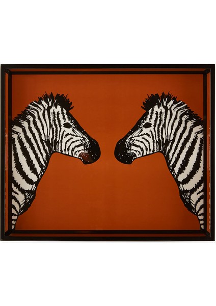 Zebra Desenli Tepsi modelleri