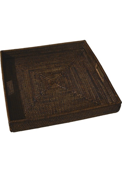Kare Rattan Servis Tepsisi