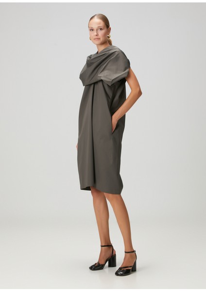 Gri Midi Elbise fiyatları