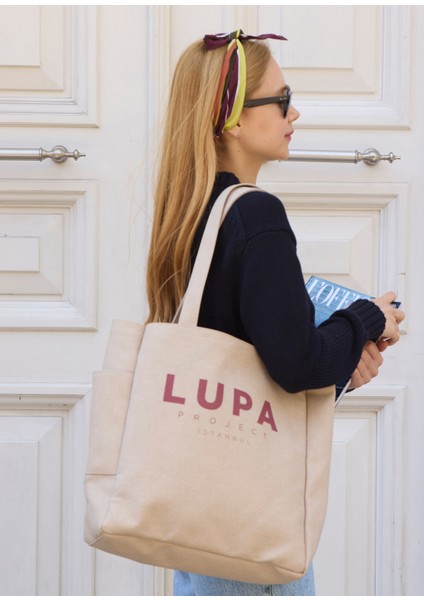 Bonnie Krem Rengi Kanvas Unisex Omuz Çantası fiyatları