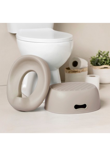 Potty Care Bej 3 In 1 Lazımlık Oturak ve Tuvalet Adaptörü indirimleri
