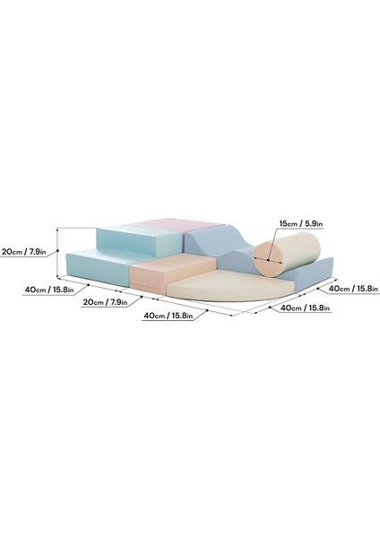 Explorer Pastel Yumuşak Eğitici Aktivite Oyun Seti fiyatları