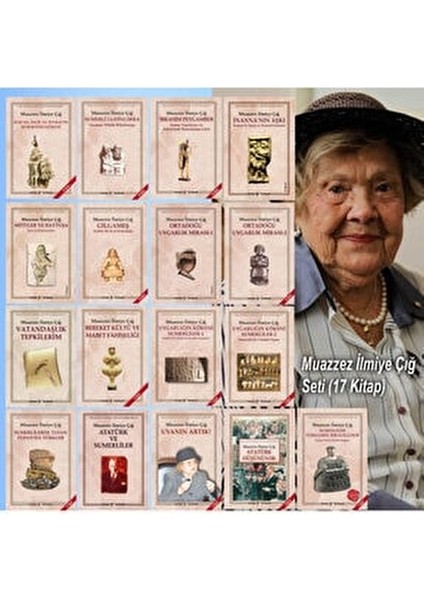 Muazzez Ilmiye Çığ Seti 17 Kitap Türkçe Bilimsel İnceleme ve Araştırma fiyatları