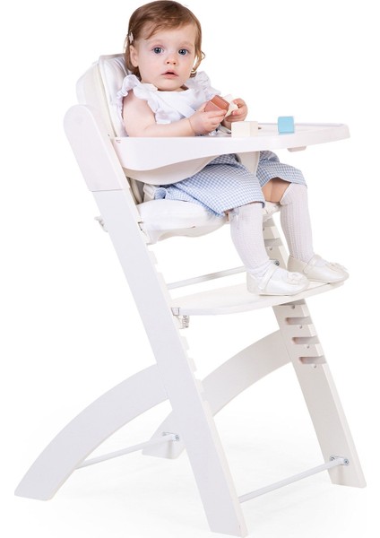 Evosit Beyaz Mama Sandalyesi