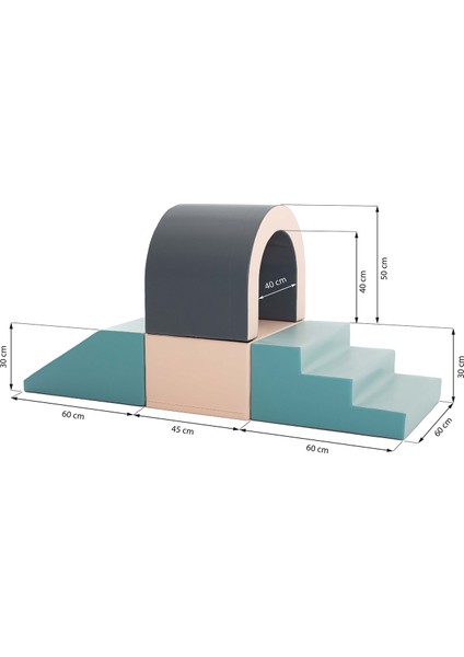 Tunnel Light Pastel Yumuşak Eğitici Aktivite Oyun Seti fiyatları