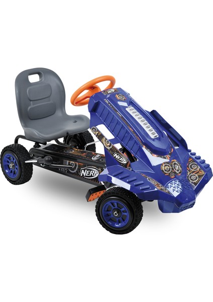 Nerf Striker 4 Tekerlekli Siyah Çocuk Gokart Bisikleti