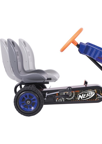 Nerf Striker 4 Tekerlekli Siyah Çocuk Gokart Bisikleti