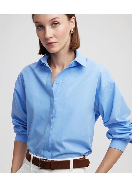 Ipekyol Basic Poplin Gömlek
