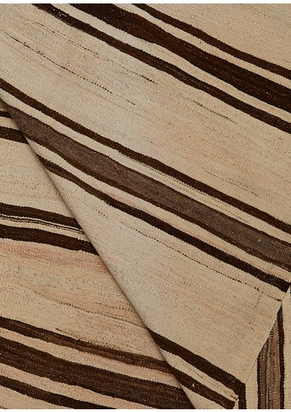 Anadol Bej Kahverengi Yün Tezgah Kilim fiyatları