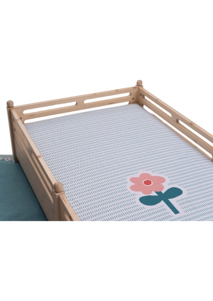 Amulet Mint Yeşili Pamuk Saten Kız Çocuk Çarşaf Seti 90 x 190 cm modelleri