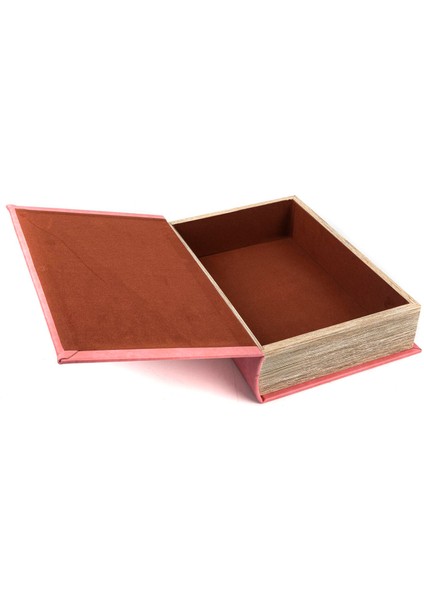 Pembe Gold Ahşap Dekoratif Kitap Kutu fiyatları