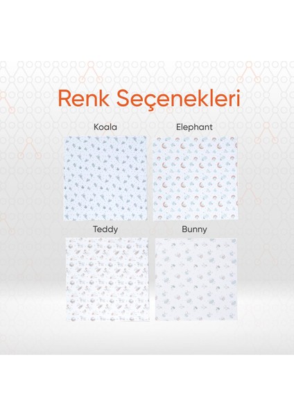Hero Koala Müslin Bebek Battaniyesi 120 x 120 cm