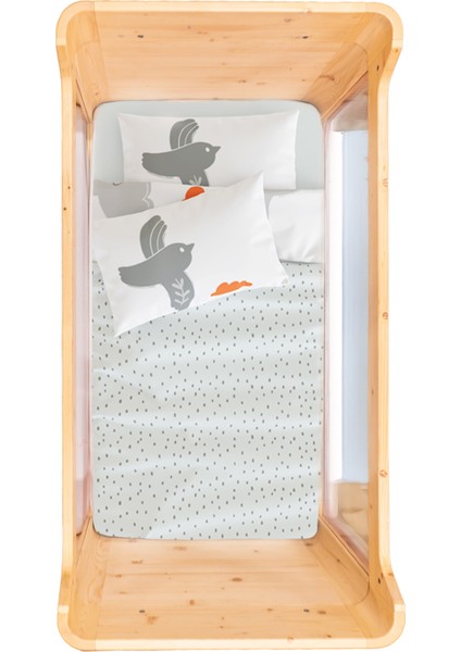 Bird Of Life Pamuk Saten Bebek Çocuk Nevresim Seti 100 x 150 cm fırsatları