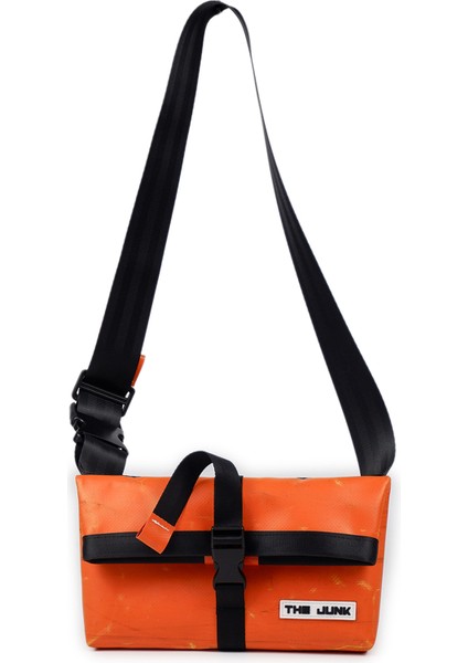 J-Ken 001 Ileri Dönüşüm Malzemelerden Üretilmiş Bel ve Omuz Çantası