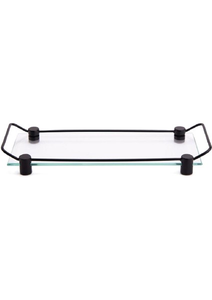 Cam Siyah Banyo Tepsisi 125X312 mm