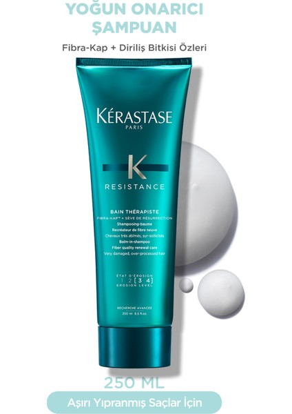 Resistance Therapiste Aşırı Işlem Görmüş Saçlar Için Kremli Saç Banyosu 250 ml fiyatları