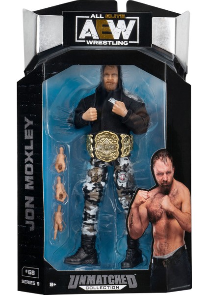 All Elite Wrestling Karakterleri Model Aksiyon Figürler S9 Jon Moxley 68 Karakter Figür Oyuncak indirimleri