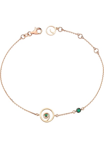 Sacred Geometry Kadın Altın Bileklik