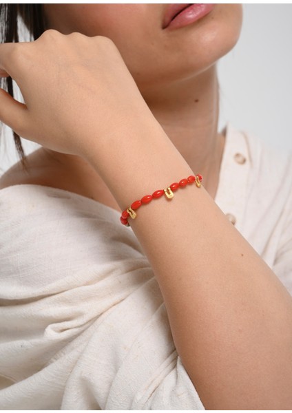 Hesita Kırmızı Kadın Bileklik fırsatları