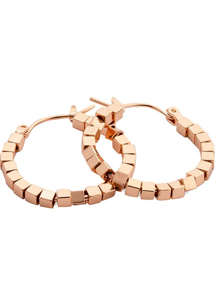 Sallantılı Boncuk Halka Zirkon & Altın Kaplama Pirinç Kadın Küpe fiyatları