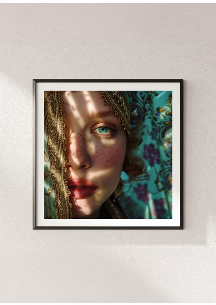 Aisha By Jean S. Partre Fine Art Baskı 50X50 cm modelleri