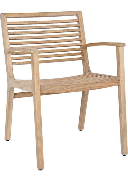 Wo Hybrid Kahve Tik Ağacı Bahçe Sandalyesi