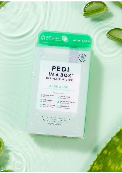New York Pedi In A Box Ultimate Aloe Aloe 6 Adımlı Pedikür Seti fiyatları