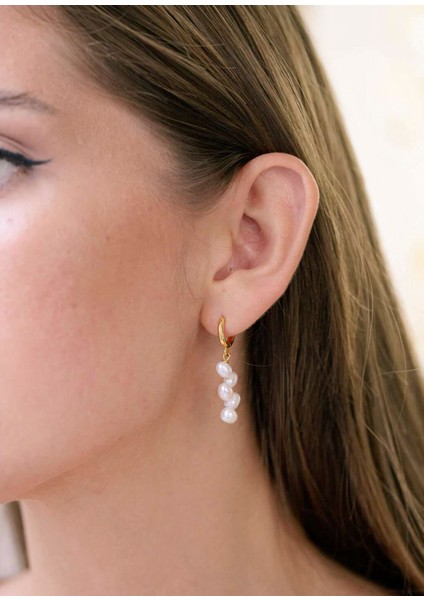 Daphne Altın Kaplama Kadın Inci Küpe fiyatları