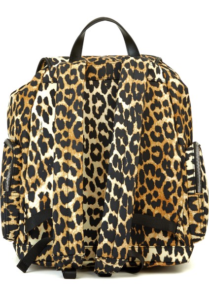 Leopar Desenli Kadın Sırt Çantası fırsatları