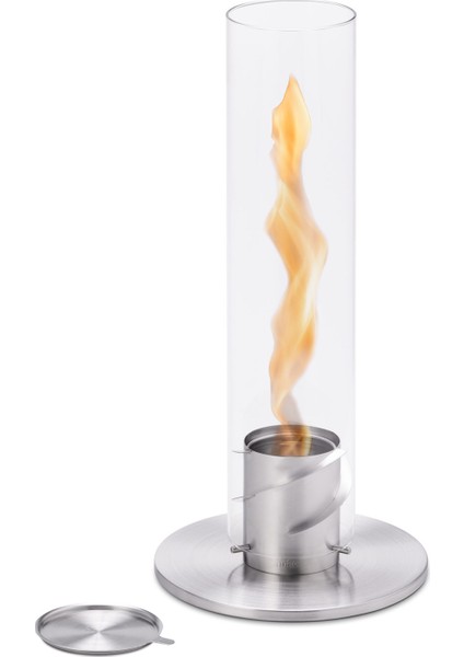 Spin 90 Silver Bioethanol Masaüstü Şömine ve Jel Seti fiyatları