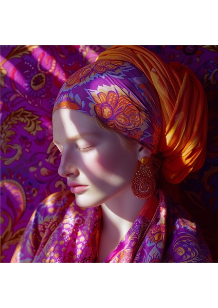 Simone By Jean S. Partre Fine Art Baskı 70X70 cm