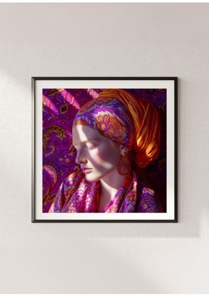 Simone By Jean S. Partre Fine Art Baskı 70X70 cm modelleri