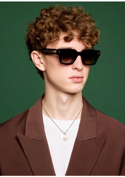 Harry Wasp Siyah Asetat Unisex Güneş Gözlüğü fırsatları