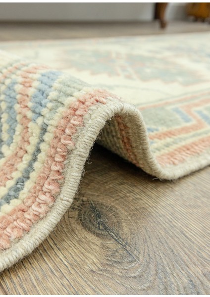 Rose Floral Motifli Yün Yolluk 73X201 cm indirimleri