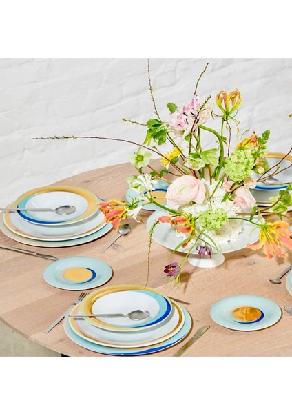 Fluen Shifting Colors Porselen Servis Tabağı 25,8 cm fiyatları