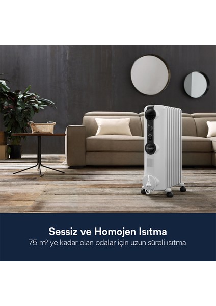 Radia S 12 Dilim Yağlı Radyatör TRRS1225 fiyatları