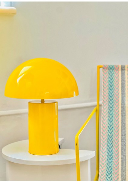 Mushroom Sarı Metal Abajur fiyatları