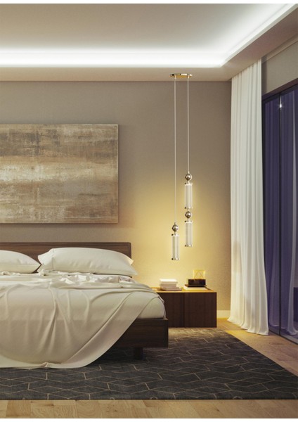Modular Light Gold Sarkıt Avize fiyatları