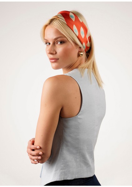 Apple Of My Eye Renkli Ipek Kadın Fular 55 cm fırsatları