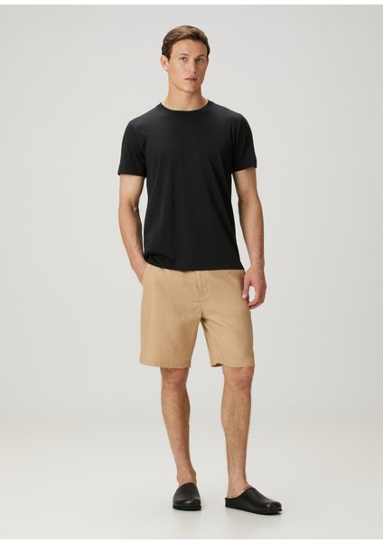 Regular Fit Siyah Basic T-Shirt fiyatları