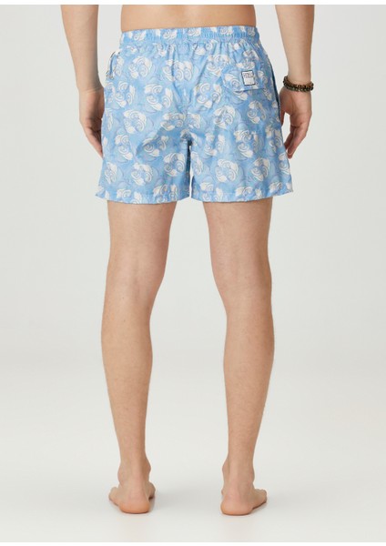 Madeira Turkuaz Geometrik Desenli Mayo fırsatları