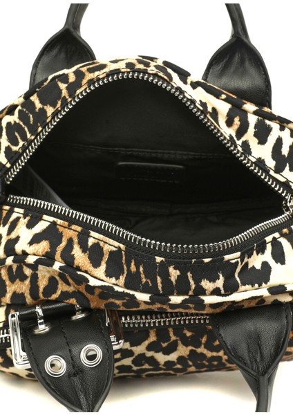 Bucky Leopar Desenli Kadın Çanta fırsatları